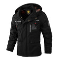 Men's Waterproof Hooded Jacket – Warm Lining for Outdoor & Travel
