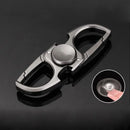 Multifunctional Finger Spinner Fidget Toy Anti-Anxiety Hand Spinner with Bottle Opener Feature for Stress Relief Metal Ketchain