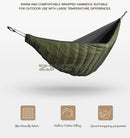 Camping Hammock Underquilt Full Length Big Size Under Quilts for Hammocks, Camping Backpacking Winter Cold Weather Warm Blanket