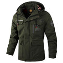 Men's Waterproof Hooded Jacket – Warm Lining for Outdoor & Travel