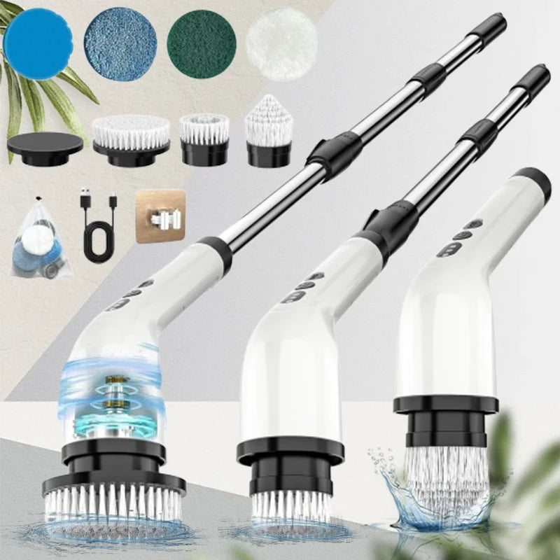 🧹 TurboBrilho™ 360 — Escova Elétrica 7 em 1