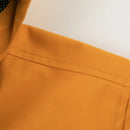 Men's Casual Windproof Jacket with Detachable Hat Solid Color Spring Autumn Versatile Coat Comfortable Knit Fabric Zip Closure