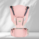 INSULAR 3-in-1 Multi-functional Child Waist Stool Breathable Baby Carrier with Hip Seat Front Hold Portable 4 Season Use