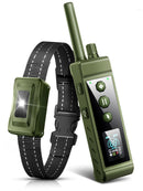 3280Ft Electric Dog Training Collar Remote Control Waterproof Pet BehaviorFor 5-120lbs Puppy With  Vibration Shock