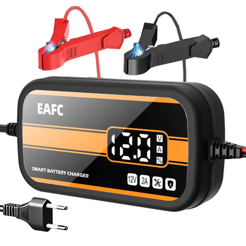 RevivaCharge™ 12V – Smart Battery Repair for Car & Motorcycle