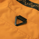 Men's Casual Windproof Jacket with Detachable Hat Solid Color Spring Autumn Versatile Coat Comfortable Knit Fabric Zip Closure