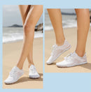 Unisex Large Size Breathable Wading Shoes Outdoor Barefoot Beach Swimming Fitness Water Sports Shoes Men's Women's Rubber Outsole